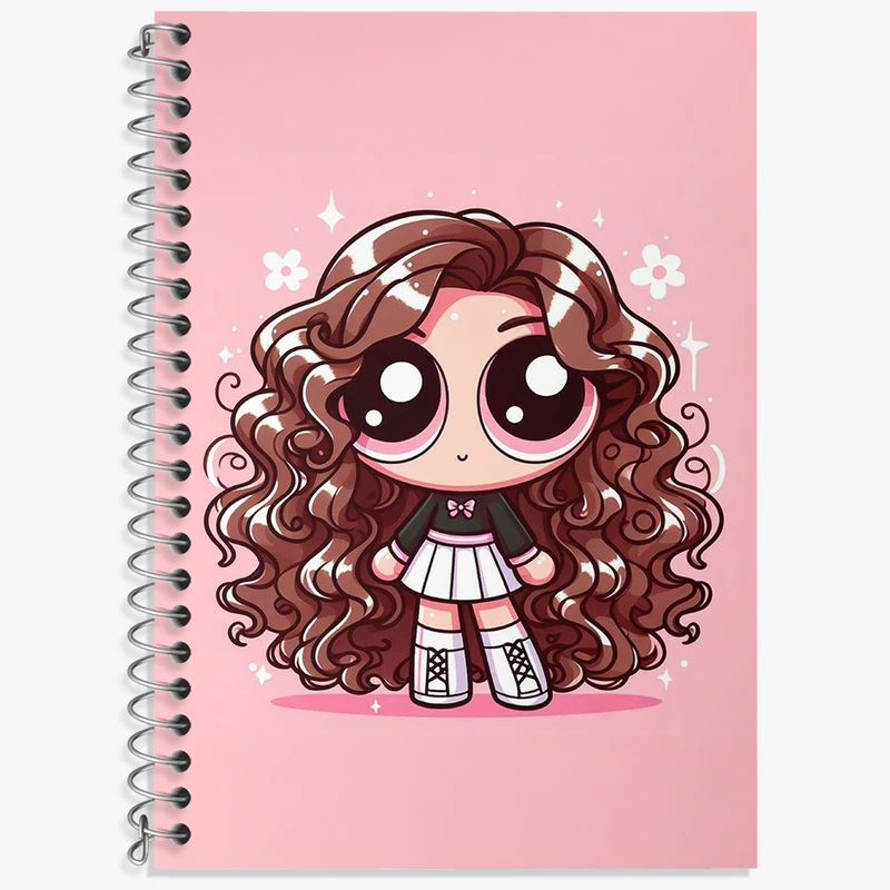 دفتر نت موسیقی 50 برگ خندالو طرح دختران نیرومند (The Powerpuff Girls) کد N2110