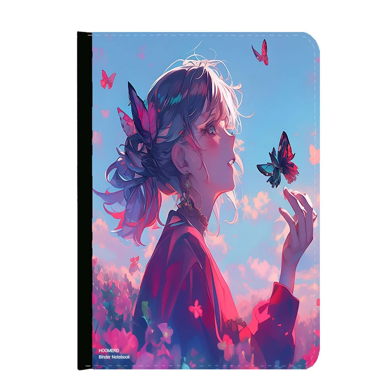 کلاسور هومرو مدل KL508 طرح انیمه دخترونه سامورایی