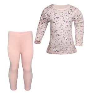 ست تی شرت و شلوار دخترانه مدل 115