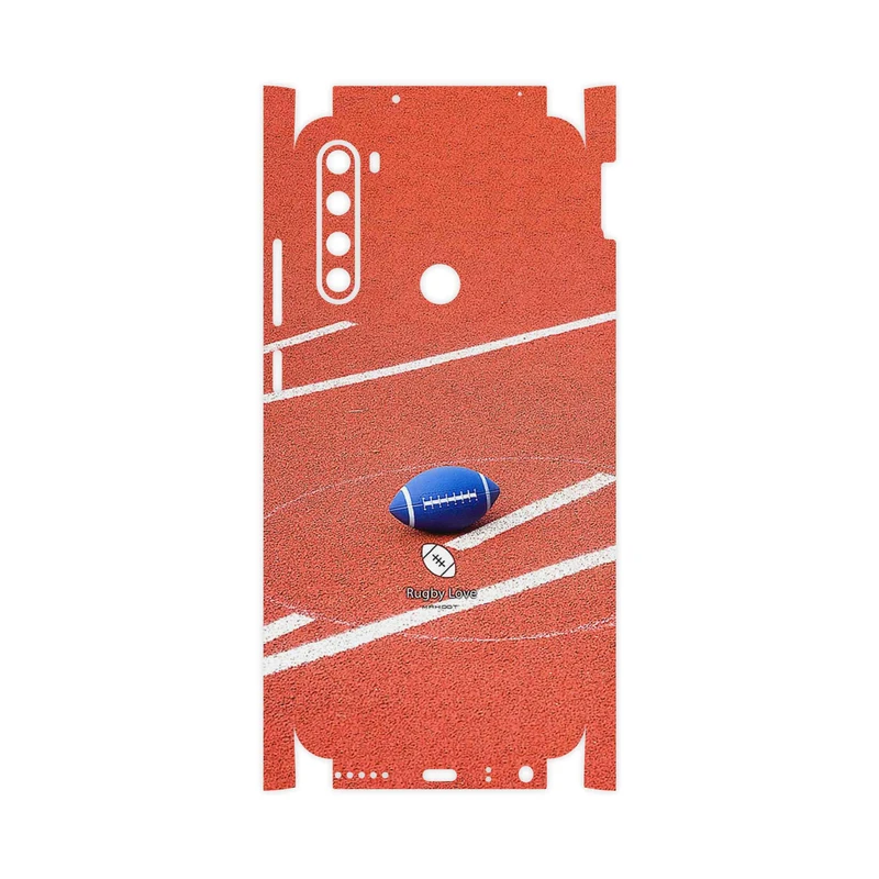 برچسب پوششی ماهوت مدل Rugby football-FullSkin مناسب برای گوشی موبایل شیائومی Redmi Note 8T