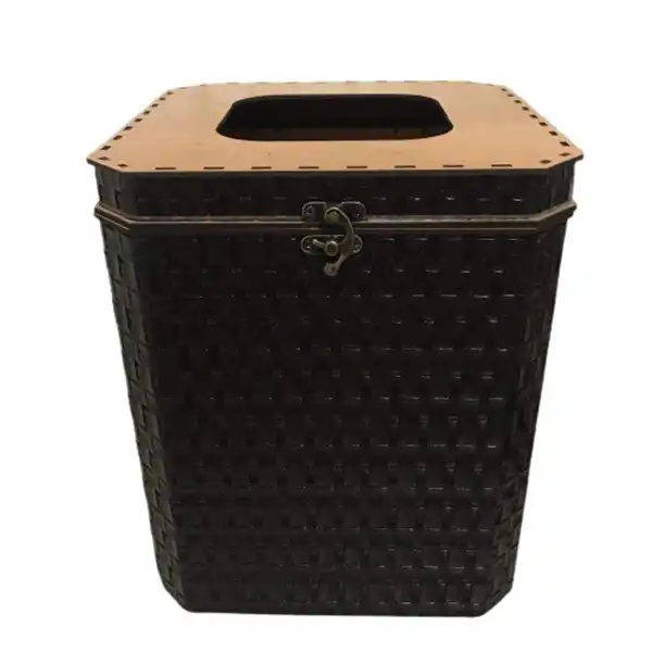 ست سطل و جای دستمال کاغذی مدل CHD