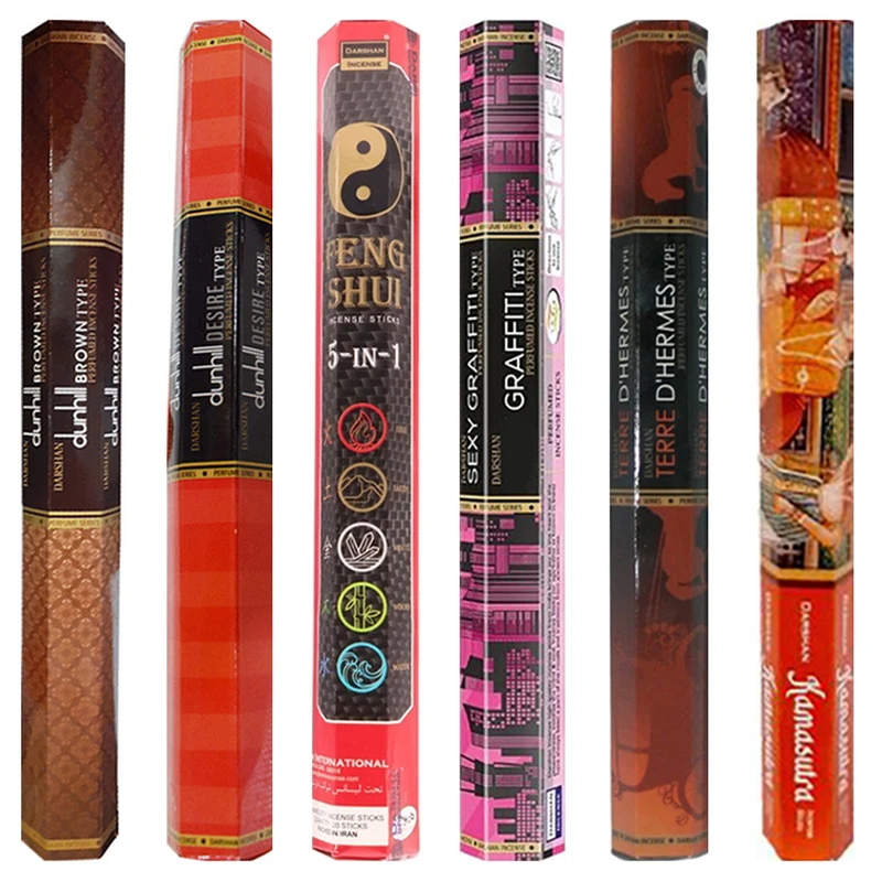 عود دارشان مدل ترکیبی کد Mix648 مجموعه 6 عددی