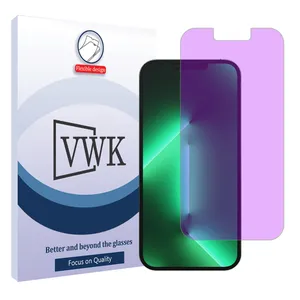 VWK Tough model anti-violet screen protector suitable for Apple iPhone 13 Pro Max mobile phone