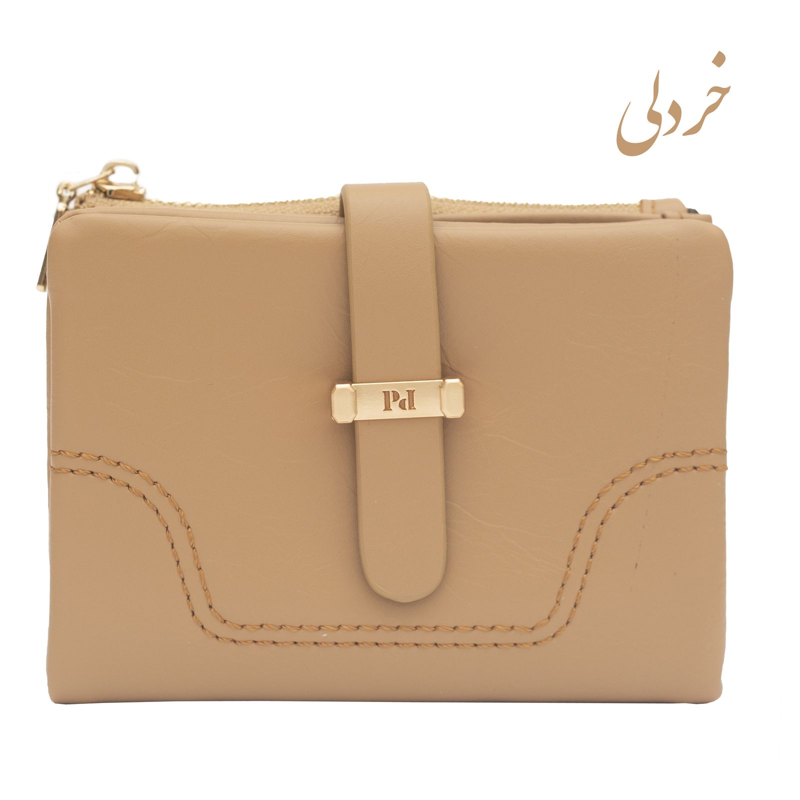 کیف پول زنانه پرتیزس مدل دوخت کد 2020047 -  - 3
