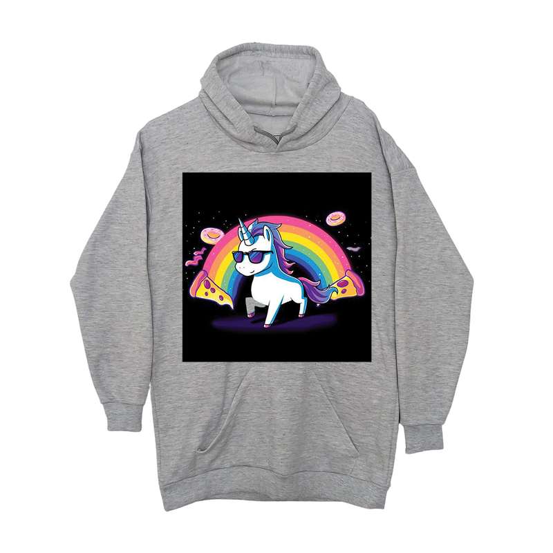 هودی مردانه طرح یونیکورن کد 132