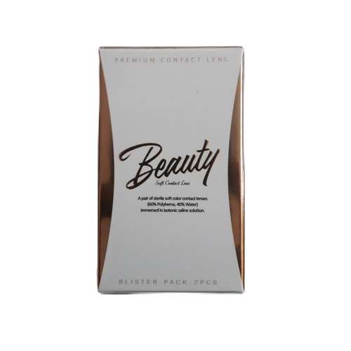 لنز چشم بیوتی کد 139 رنگ طوسی آبی روشن هاله دار