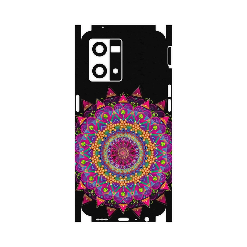 برچسب پوششی ماهوت مدل Mandala Design 5-FullSkin مناسب برای گوشی موبایل اپو Reno 8 4G