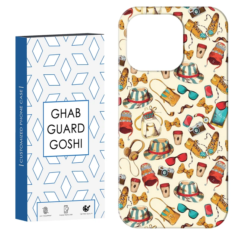 کاور قاب گارد گوشی طرح عینک و کلاه کد Dimo-788 مناسب برای گوشی موبایل اپل  IPHONE 16 PRO MAX   