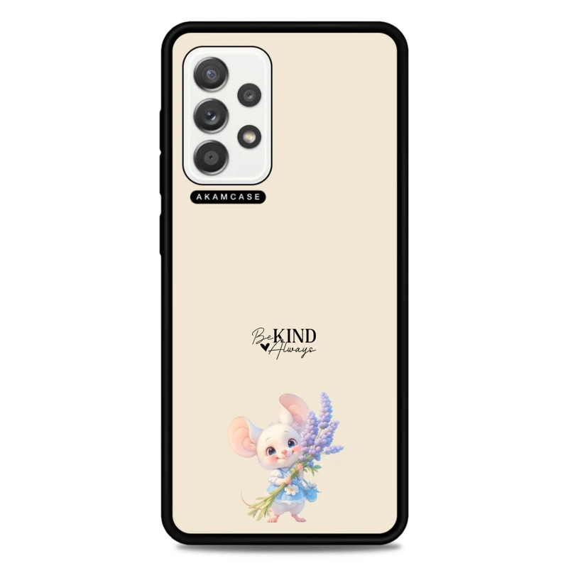 کاور آکام مدل AMC-WSGA52-ANIMALS QOUTES-15 مناسب برای گوشی موبایل سامسونگ Galaxy A52