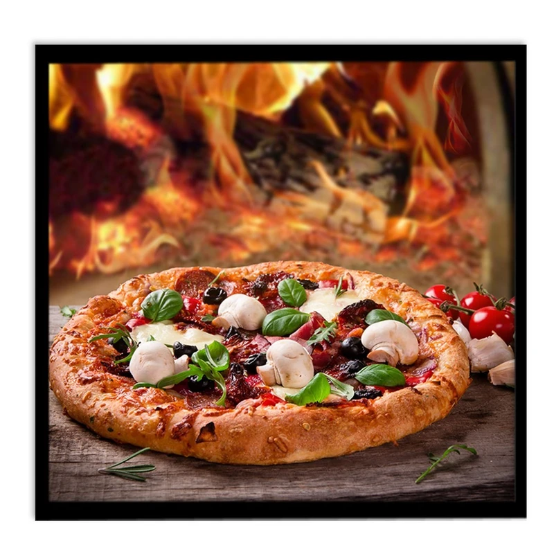 تابلو نوری بکلیت طرح فست فود پیتزا مدل B-S1062