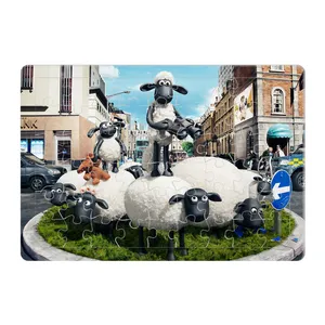 پازل 54 تکه هومرو مدل PL380 طرح انیمیشن بره ناقلا