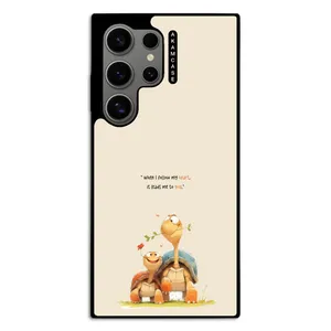 AKAM AMC-WSGS24U-ANIMALS QOUTES-2 Cover For Samsung Galaxy S24 Ultra