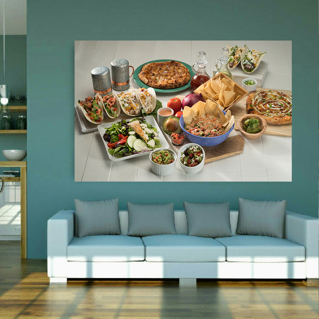 پوستر طرح کالکشن فست فود کد AR18930