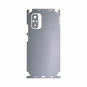 MAHOOT Matte-Silver-FullSkin Cover Sticker for Xiaomi Redmi Note 10s