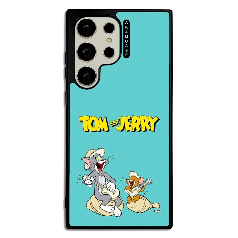 کاور آکام مدل AMC-WSGS23U-TOM & JERRY3 مناسب برای گوشی موبایل سامسونگ Galaxy S23 Ultra