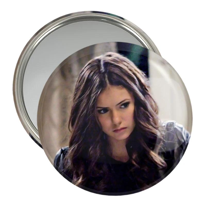 آینه جیبی خندالو مدل خاطرات یک خون آشام The Vampire Diaries  کد 20240