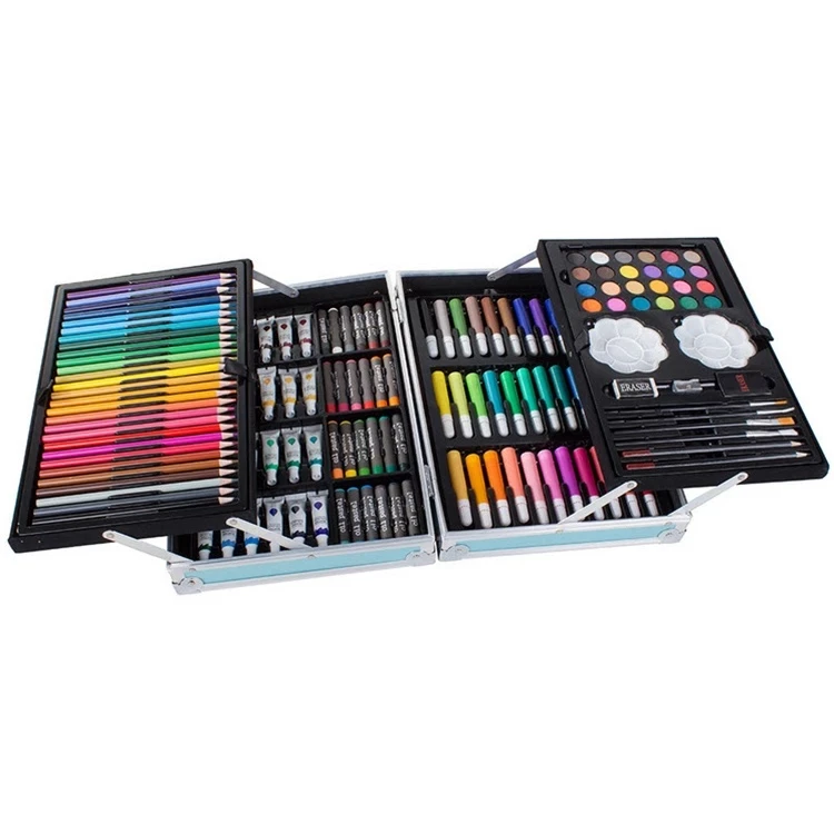 بسته رنگ آمیزی مدل دخترهای نقاش مجموعه 145 عددی