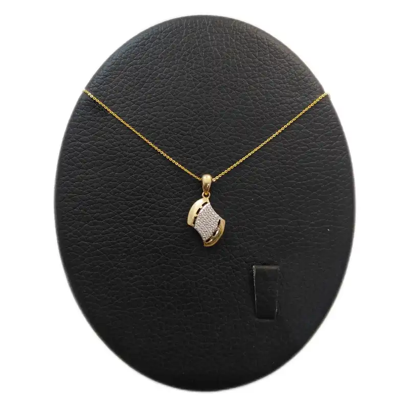 گردنبند طلا 18 عیار زنانه مدل آوا