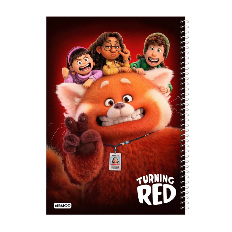 دفتر نقاشی 50 برگ آلبالو طرح انیمیشن قرمز شدن کد 2148