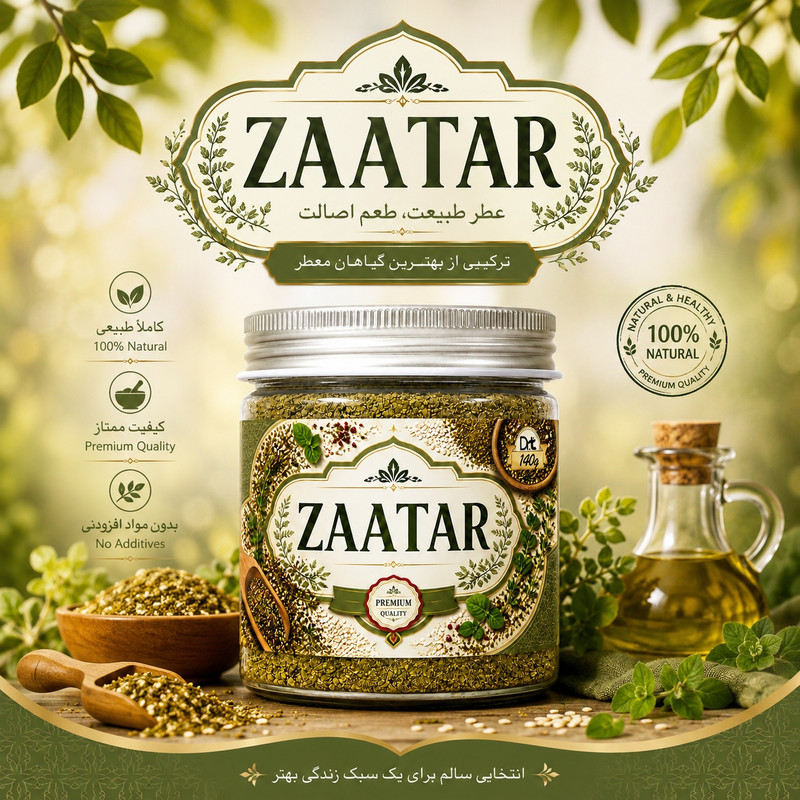 ادویه زعتر دکترتی - 140 گرم