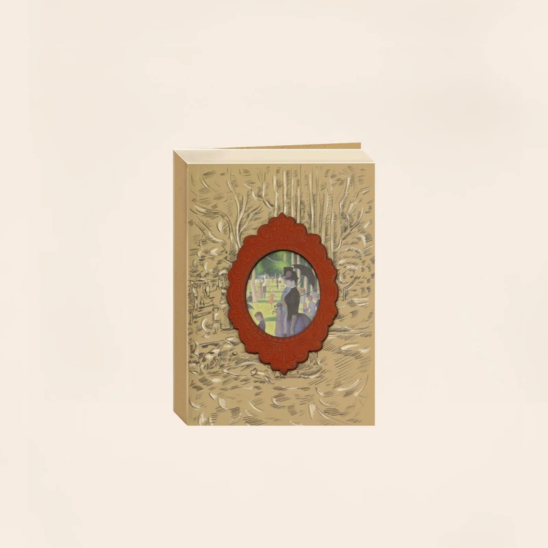 دفترچه یادداشت 120 برگ مریخ مدل Seurat 3006