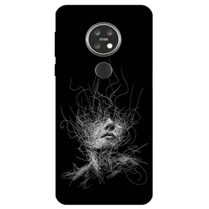 Megafone Face Sketch 7423 Cover For Nokia 6.2 / 7.2