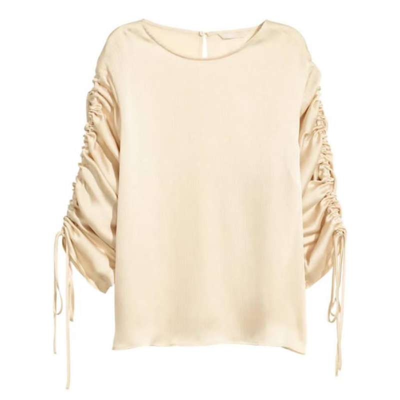 بلوز آستین سه ربع زنانه اچ اند ام مدل 0510556