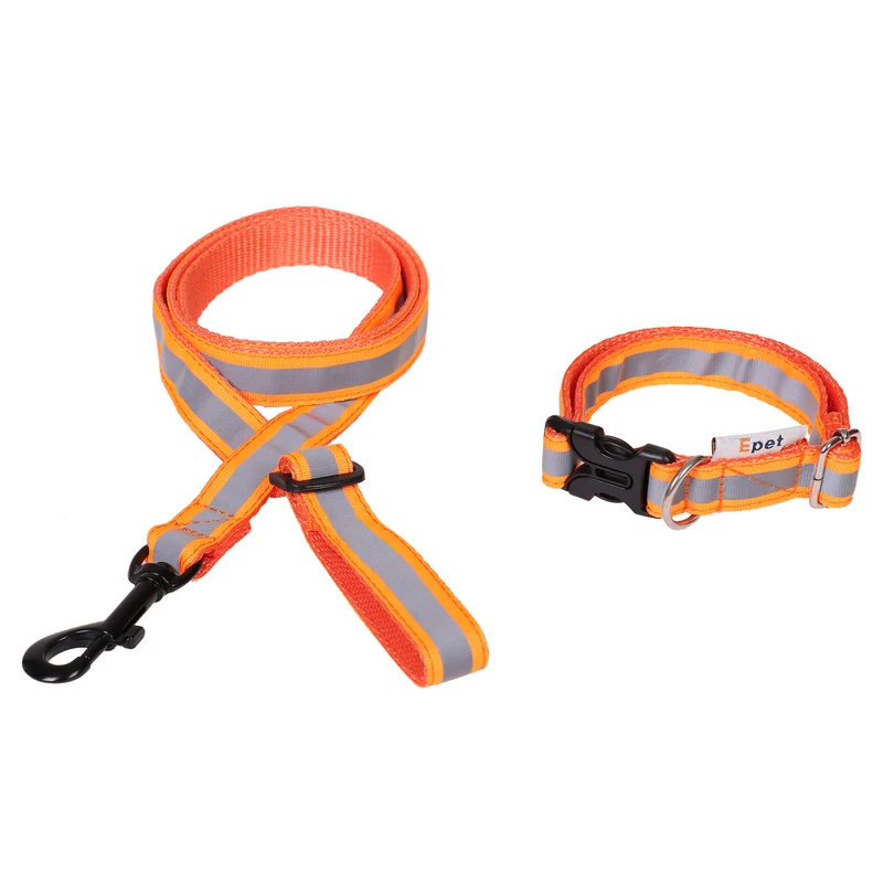 قلاده گردنی و بند قلاده سگ و گربه  برند بیطار مدل نئونی کد 5