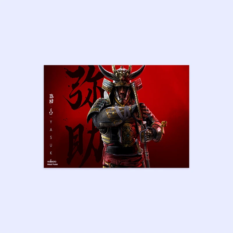 پوستر هومرو مدل فلزی طرح بازی اساسین کرید کد PS218