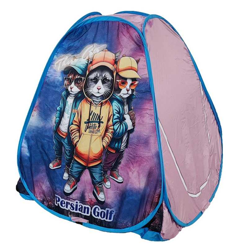 چادر بازی کودک مدل گربه کد NGVN-GR