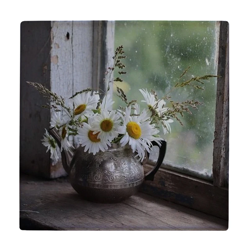  زیر لیوانی طرح گل و گلدان کد    2830818_154