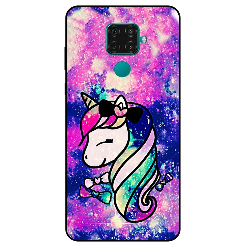 کاور مگافون طرح اسب شاخدار مدل 8226 مناسب برای گوشی موبایل هوآوی Mate 30 Lite