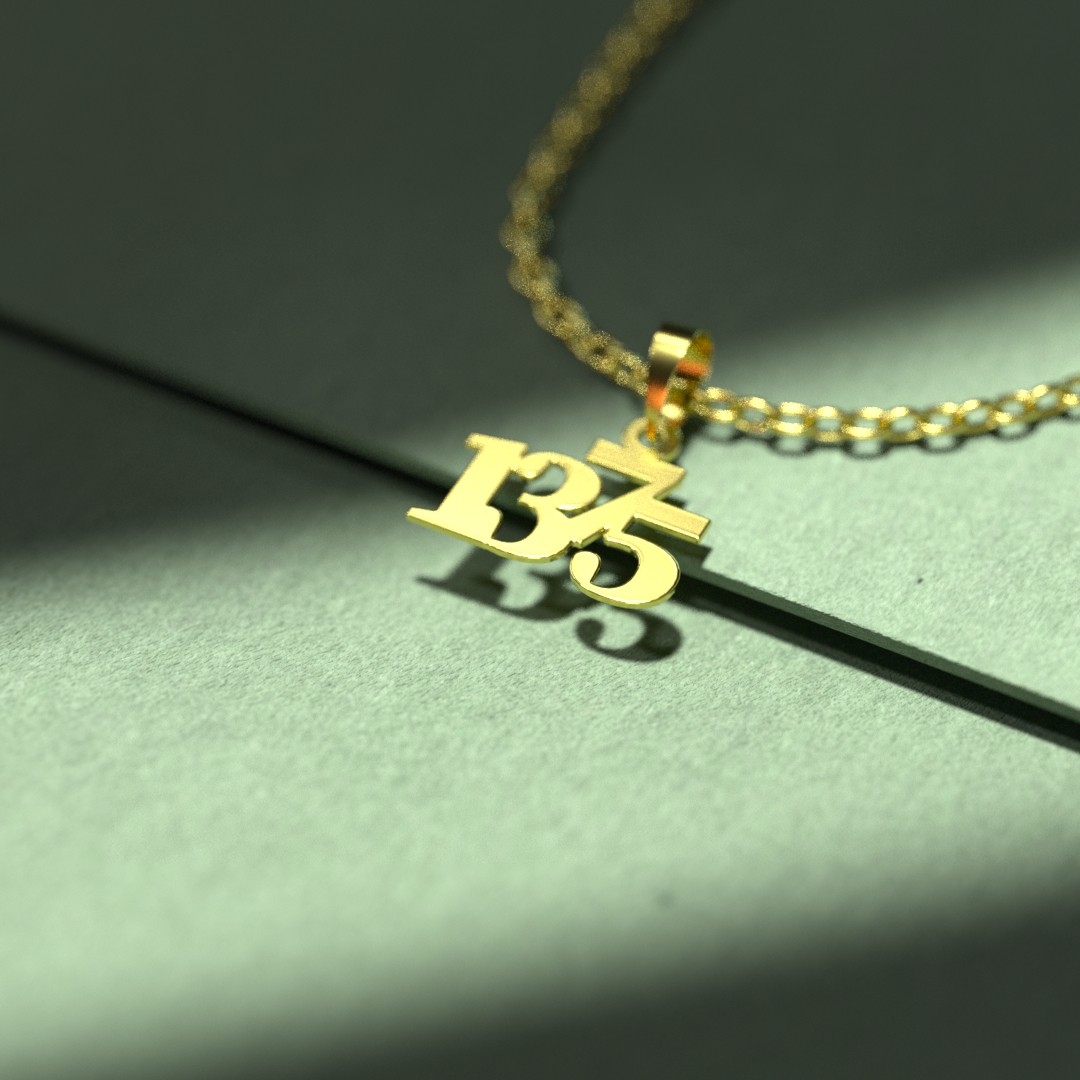 گردنبند طلا 18 عیار زنانه مدوپد مدل 1375