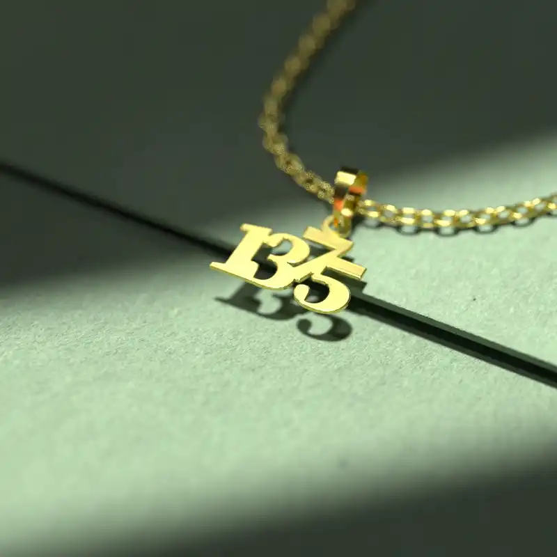 گردنبند طلا 18 عیار زنانه مدوپد مدل 1375