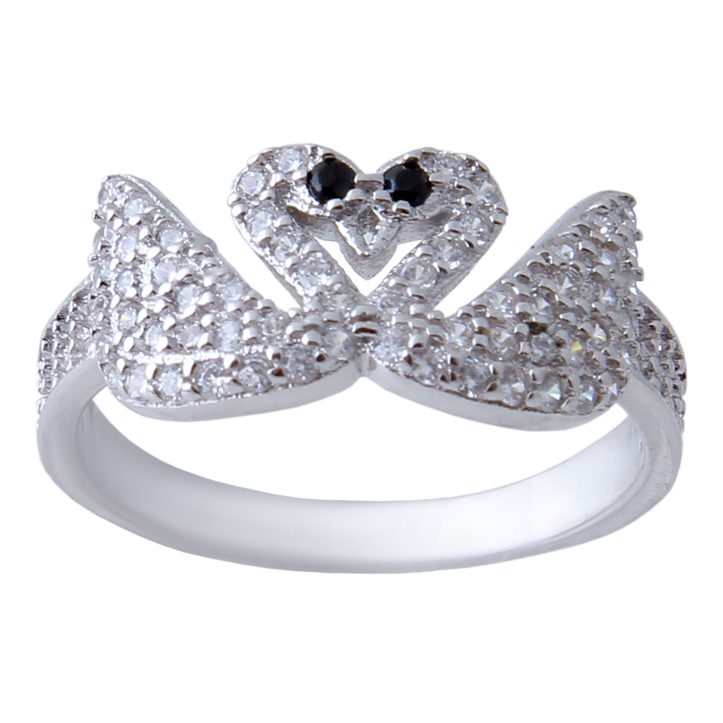      انگشتر نقره زنانه بازرگانی میلادی کد AWR-397