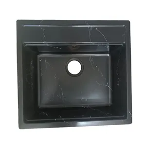 سینک ظرفشویی گرانیت توکار یک لگنه مدل MAK_bws1