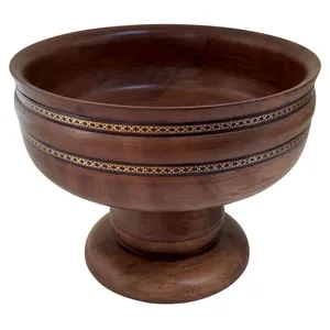 میوه خوری چوبی مدل خاتم کد M-KH400