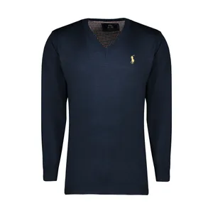 پلیور مردانه مدل D-STI 77 رنگ سرمه ای