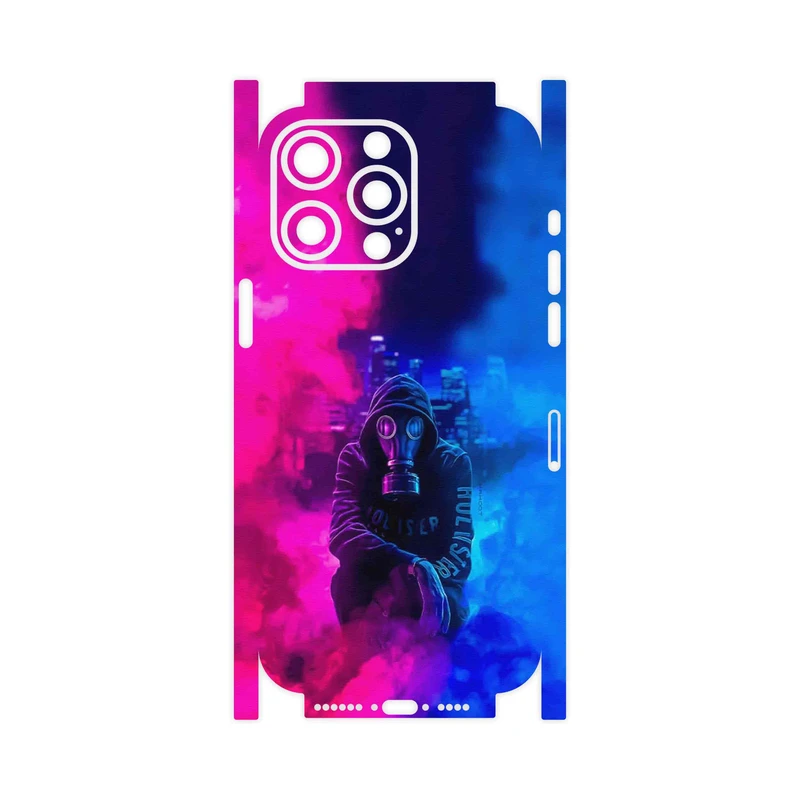 برچسب پوششی ماهوت مدل Smoke Rainbow Digital Art 2-FullSkin مناسب برای گوشی موبایل اپل iPhone 15 Pro Max