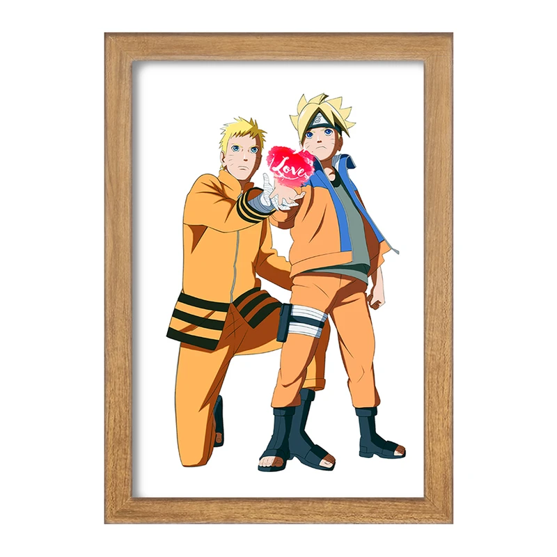 تابلو خندالو مدل بوروتو و ناروتو اوزوماکی انیمه بوروتو Boruto  کد 15742