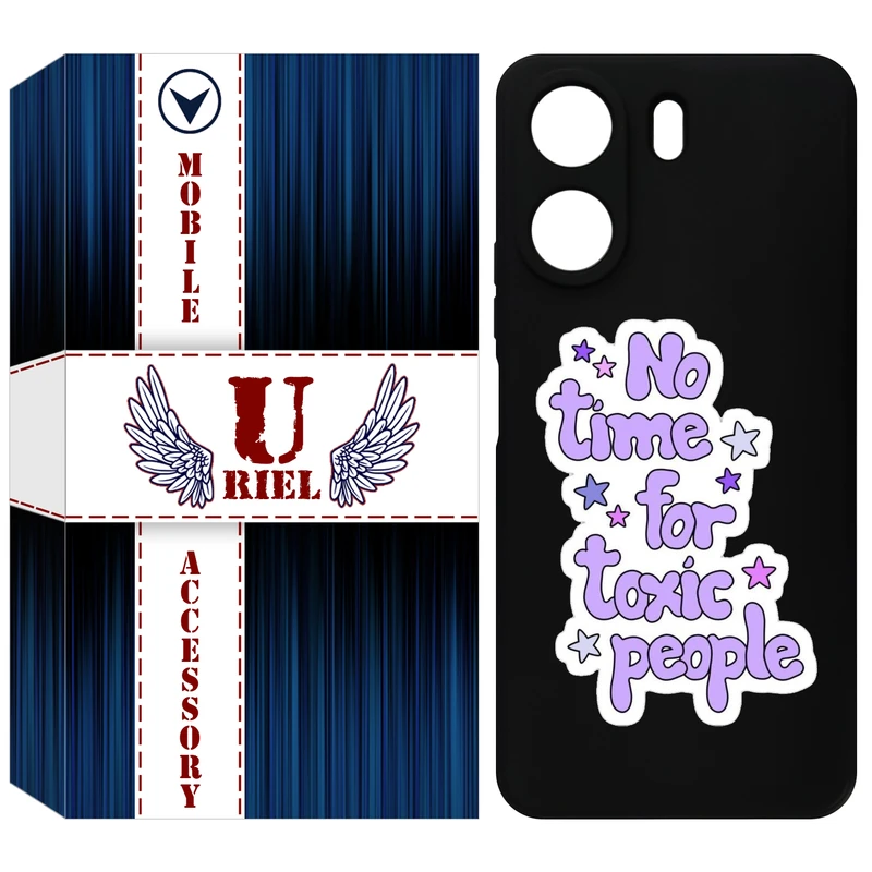 کاور یوریل مدل KSH کد 97 طرح Toxic مناسب برای گوشی موبایل شیائومی Redmi 13C 4G / Poco C65