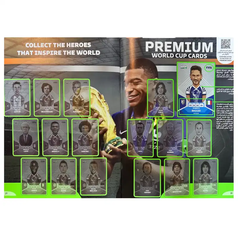 اسباب بازی زینتی کیمدی مدل مجله برگزیده کیمدی فوتبال 2025 شماره 2