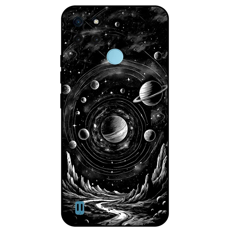 کاور مگافون طرح مریخ مدل 7424 مناسب برای گوشی موبایل ریلمی C21Y