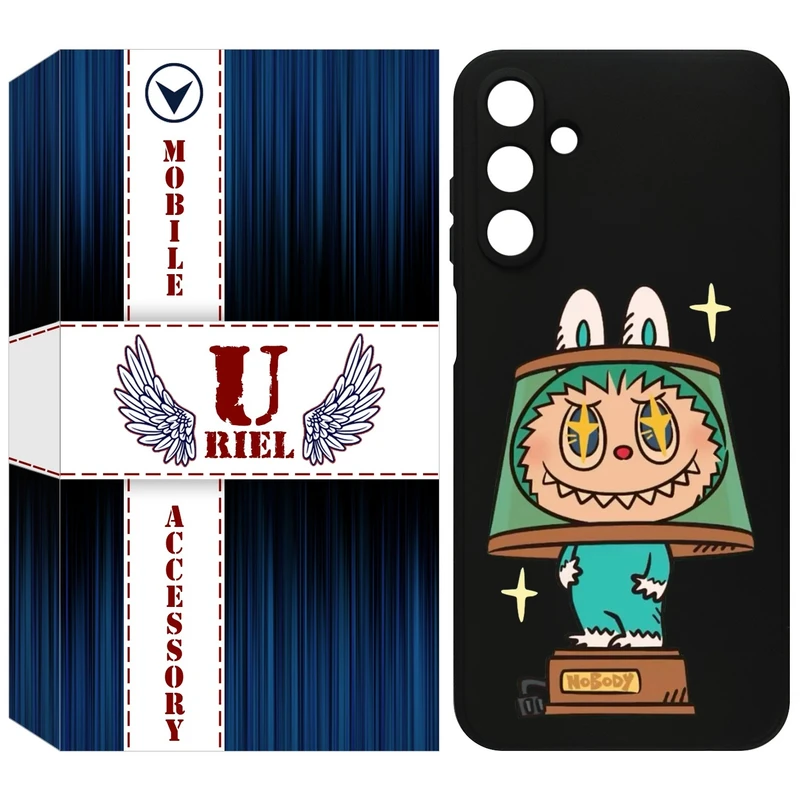 کاور یوریل قاب مدل KSH کد 126 طرح عروسک لبوبو مناسب برای گوشی موبایل سامسونگ Galaxy A25