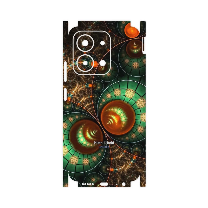 برچسب پوششی ماهوت مدل Mathematical Geometric Shape 3-FullSkin مناسب برای گوشی موبایل شیائومی Redmi 15C 4G