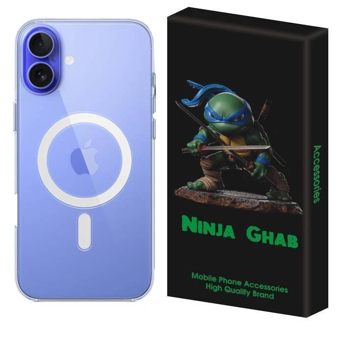 کاور نینجا قاب مدل مگسیف مناسب برای گوشی موبایل اپل iPhone 17