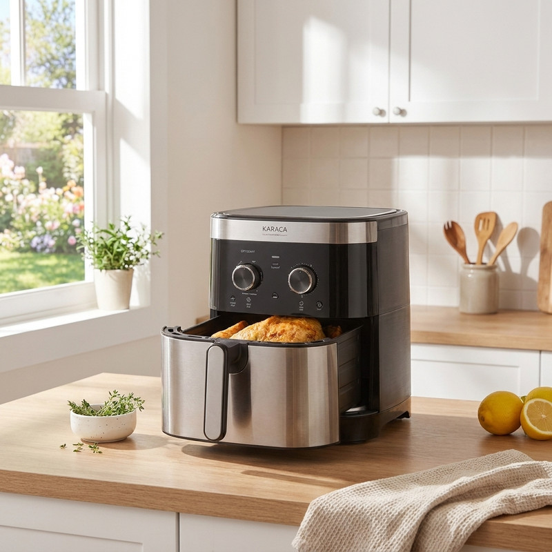 سرخ‌کن 9 لیتر کاراجا مدل Karaca  Gourmet Air frayer 9L