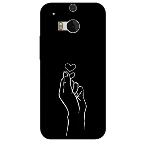 Megafone Heart 7769 Cover For Htc One M8