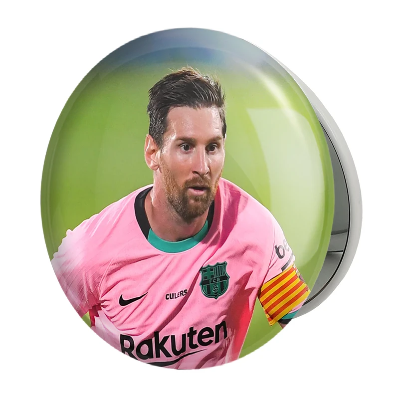 آینه جیبی خندالو طرح لیونل مسی مدل تاشو کد 36453