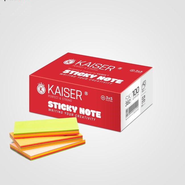 کاغذ یادداشت چسب دار کایزر کد SK384